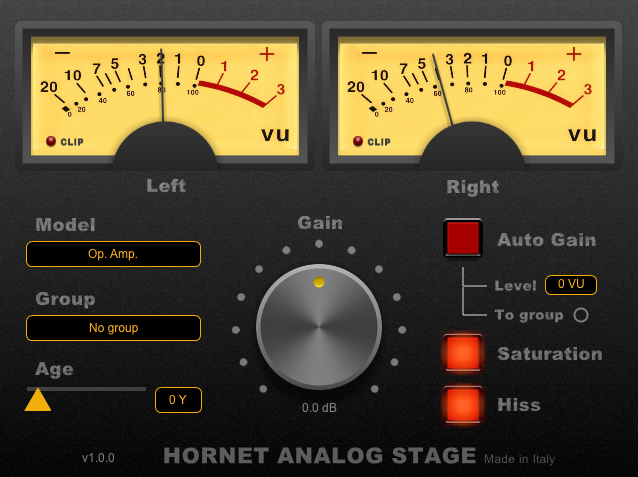 Hornet AnalogStage